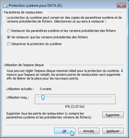 parametres-espace-disque-protection-systeme-windows