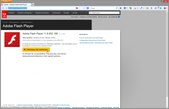 Adobe Flash Player Per Windows 7 64 Bit