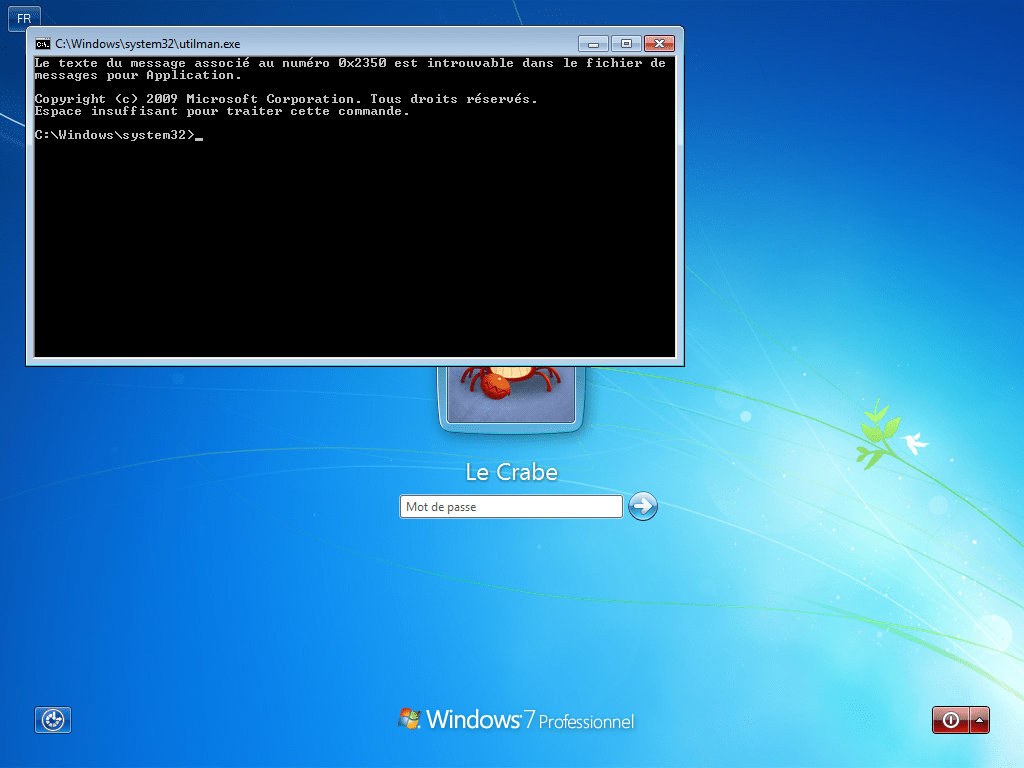 Reinitialiser Le Mot De Passe D Un Compte Utilisateur Sur Windows Le Crabe Info