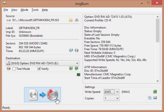 Créer un CD d'installation de Windows XP – Le Crabe Info
