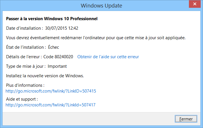 resoudre-echec-erreur-probleme-mise-a-jour-windows-10-sur-windows-update-code-erreur-80240020