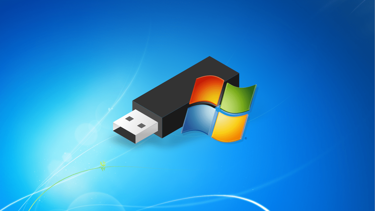 installer windows 7 sur une cle usb