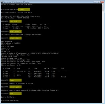 Convertir un disque MBR en GPT sur Windows [10, 8, 7] – Le Crabe Info