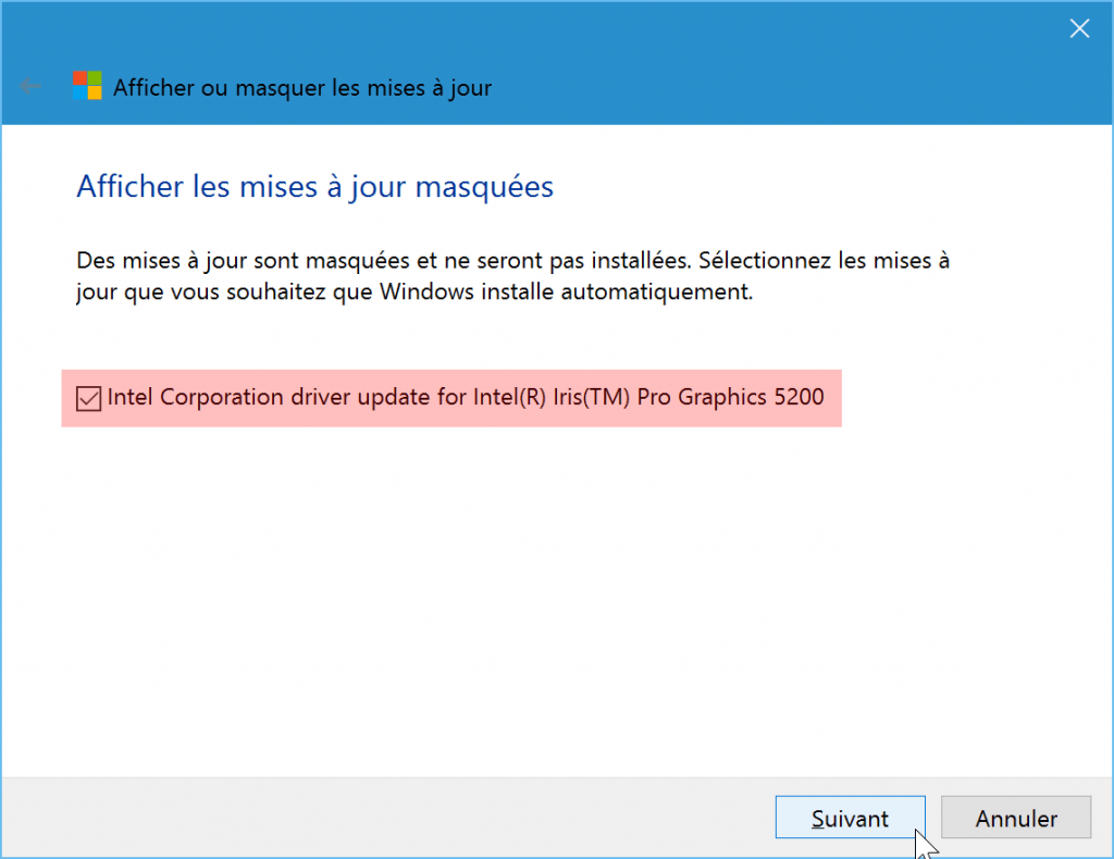desactiver-empecher-cacher-une-mise-a-jour-windows-update-sur-windows-10-mises-a-jour-a-reafficher