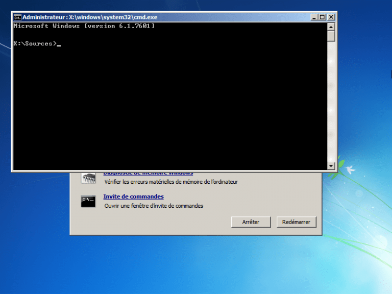 Ouvrir l’invite de commandes sur Windows – Le Crabe Info