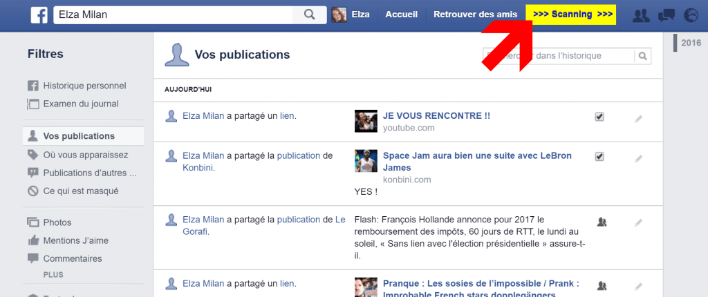 Supprimer toutes les publications de son mur Facebook – Le Crabe Info