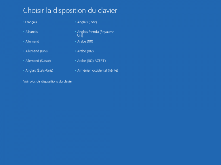 Accéder aux Options de démarrage avancées de Windows 10 Le Crabe Info