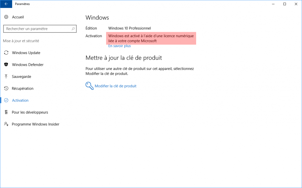 Changer De Carte Mere Windows 10 Réactiver Windows 10 après un changement de carte mère – Le Crabe Info