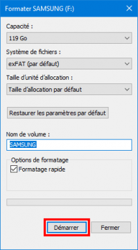 Formater un disque (disque dur, SSD, clé USB) sur Windows – Le Crabe Info