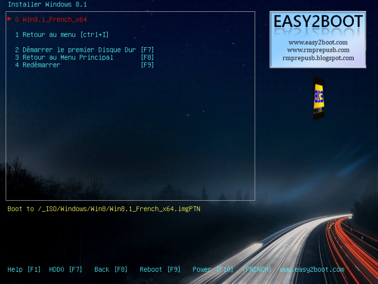 Créer une clé USB multiboot UEFI avec Easy2Boot Le Crabe Info
