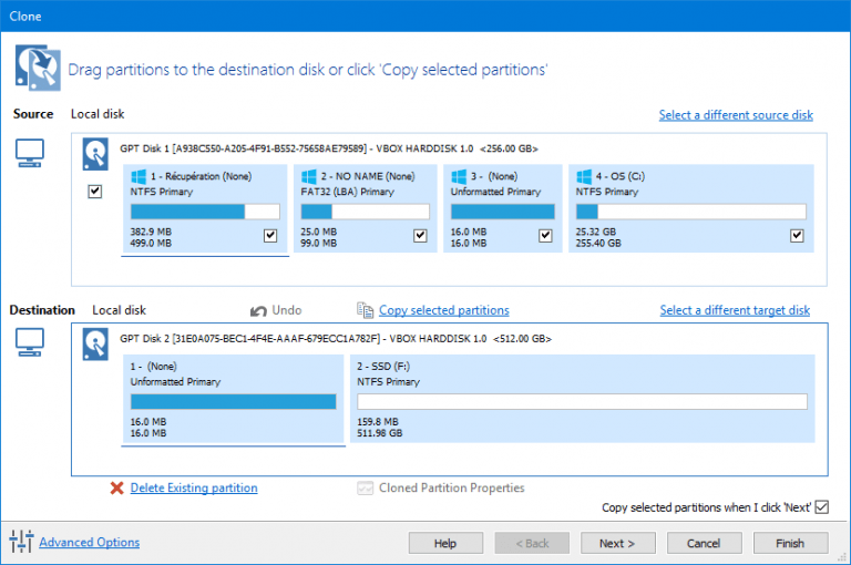 Windows : cloner un disque avec Macrium Reflect – Le Crabe Info