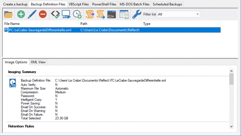 Windows : créer une image disque avec Macrium Reflect – Le Crabe Info