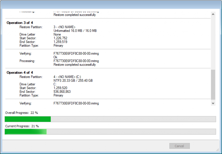 Windows : restaurer une image disque avec Macrium Reflect – Le Crabe Info