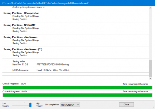Windows : créer une image disque avec Macrium Reflect – Le Crabe Info
