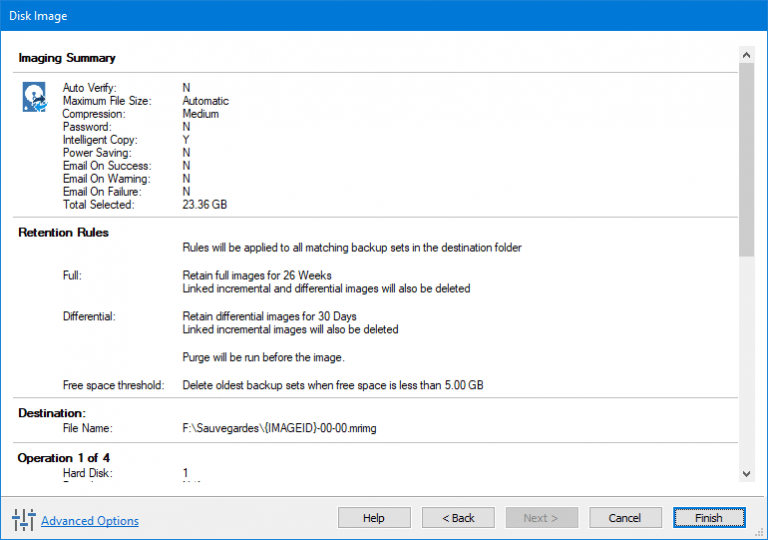 Windows : créer une image disque avec Macrium Reflect – Le Crabe Info