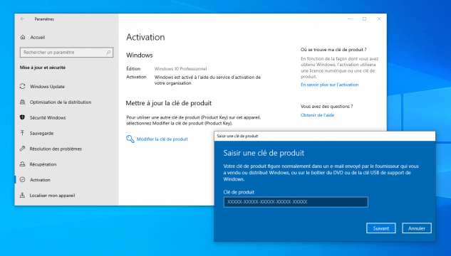 Retrouver sa clé de produit Windows – Le Crabe Info