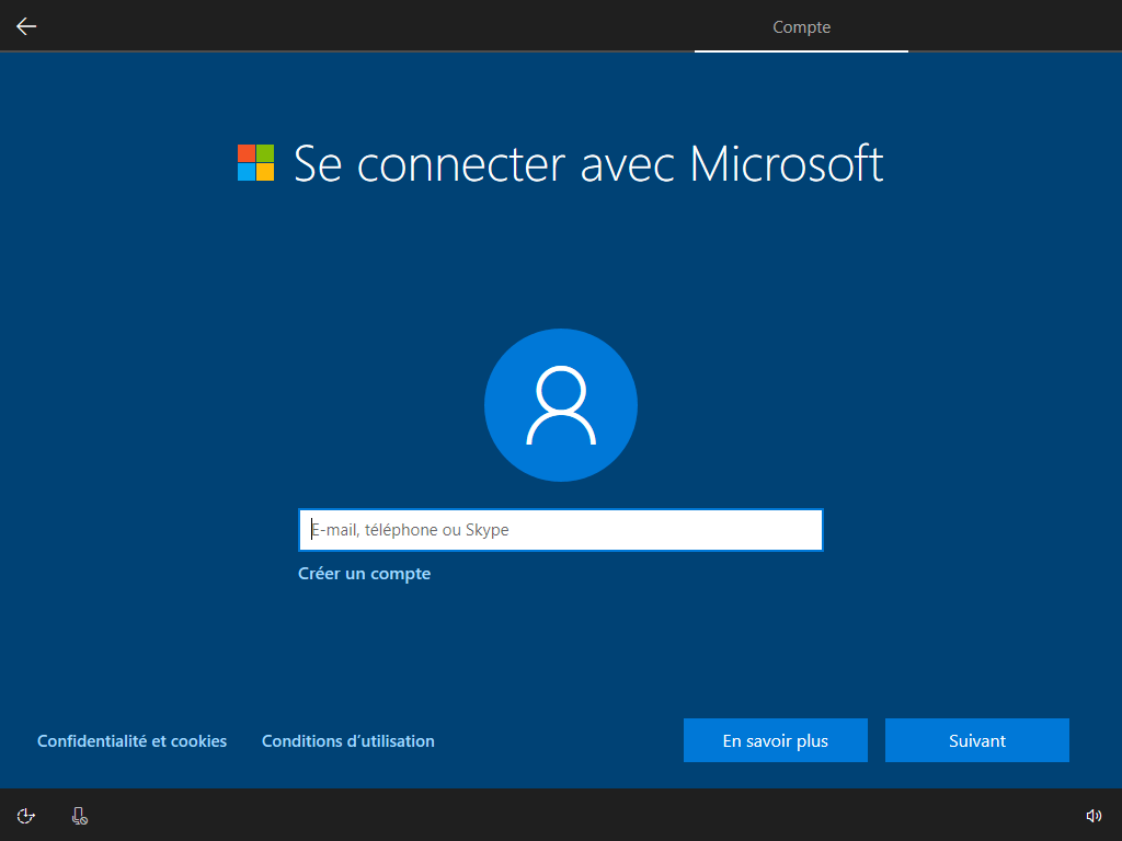 windows 10 create local account without microsoft account