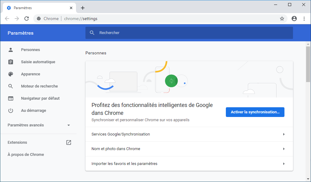 Reparer Reinitialiser Et Reinstaller Google Chrome Le Crabe Info