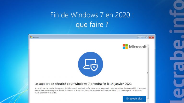 Télécharger les ISO de Windows 7 (gratuit) – Le Crabe Info