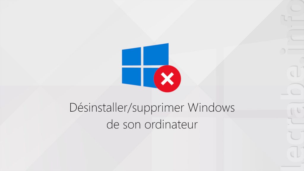 Désinstaller et supprimer (totalement) McAfee de Windows Le Crabe Info
