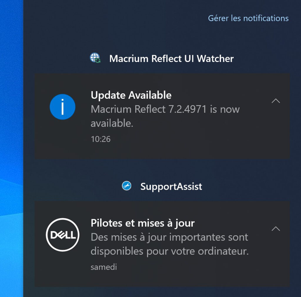 Windows 10 désactiver les notifications Le Crabe Info