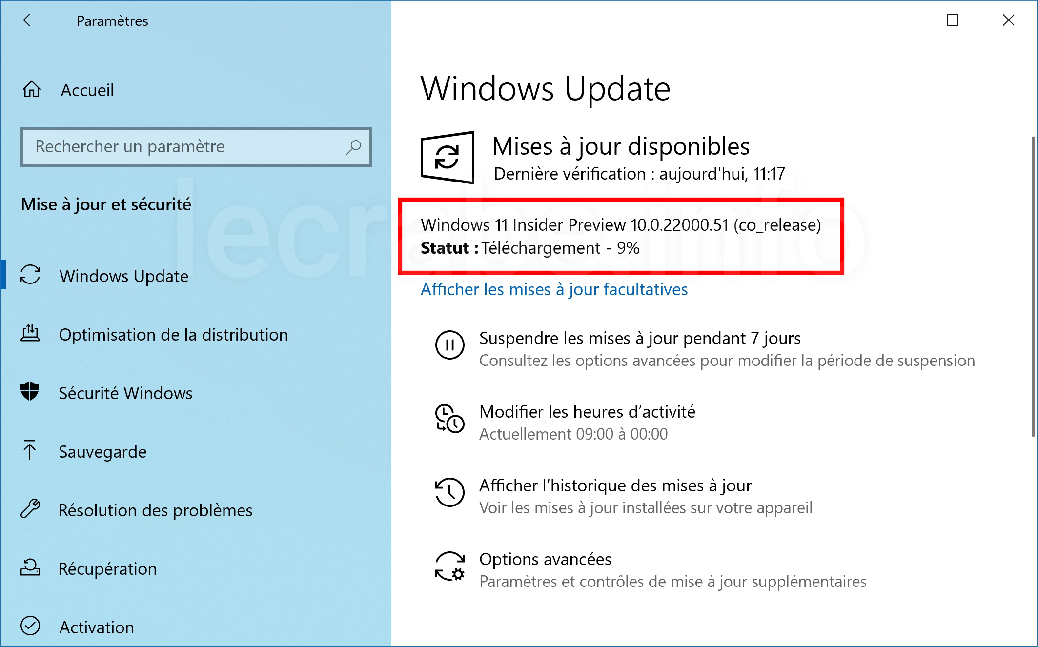 Télécharger et installer Windows 11 Insider Preview – Le Crabe Info