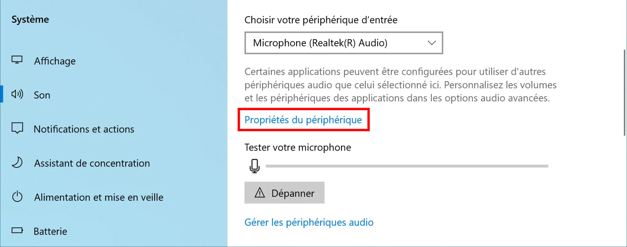 Écouter son microphone sur ses haut-parleurs ou son casque sur Windows