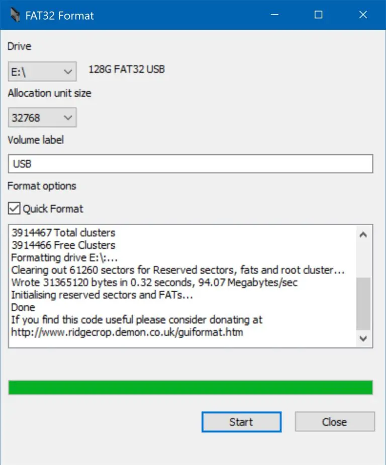 Formater une clé USB exFAT en FAT32 Le Crabe Info
