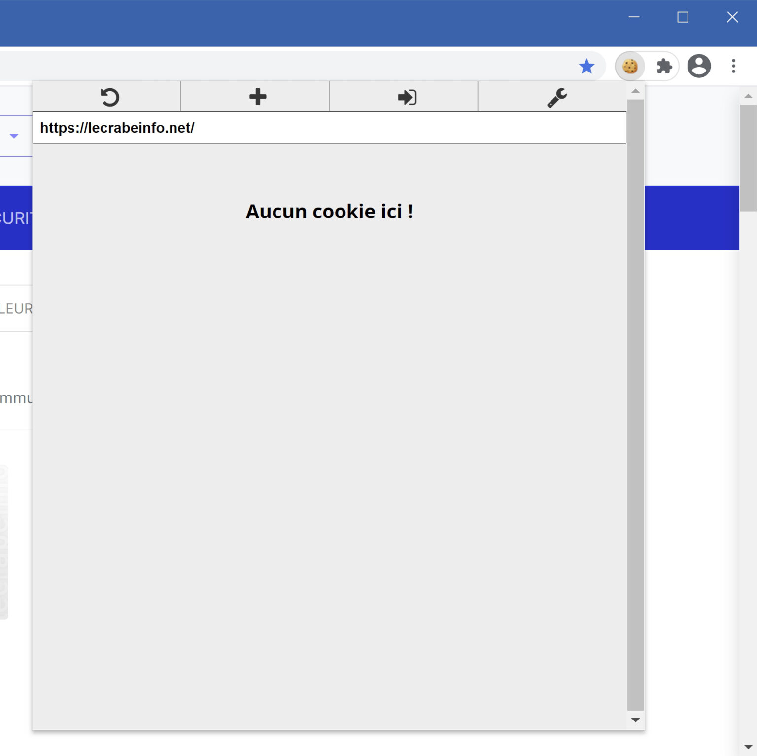 Google Chrome supprimer les cookies d’un site Le Crabe Info
