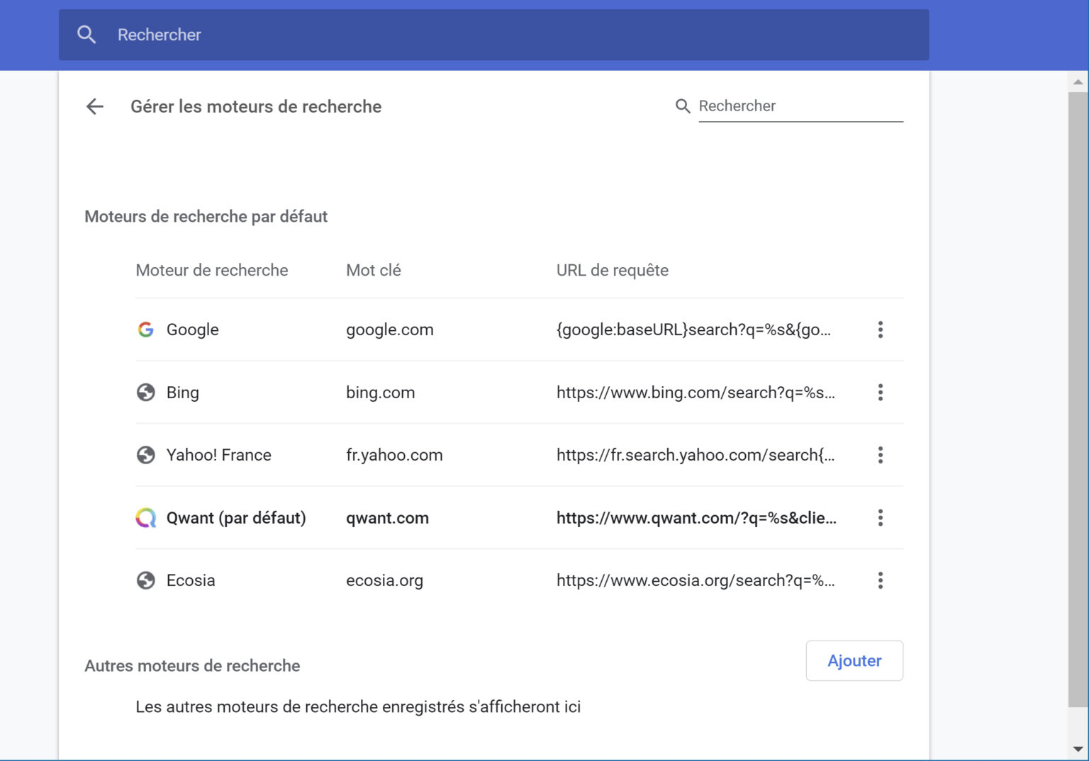 Google Chrome changer le moteur de recherche Le Crabe Info — free download