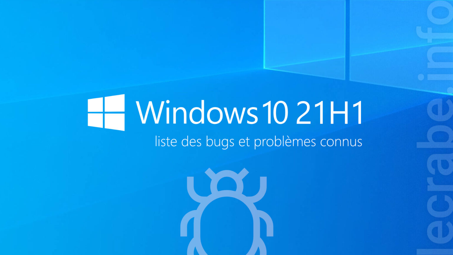 Comment faire les mises à jour sur Windows 10 ? – Le Crabe Info
