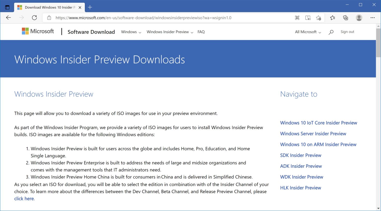 Windows Insider s’inscrire et installer Windows 11 Insider Preview