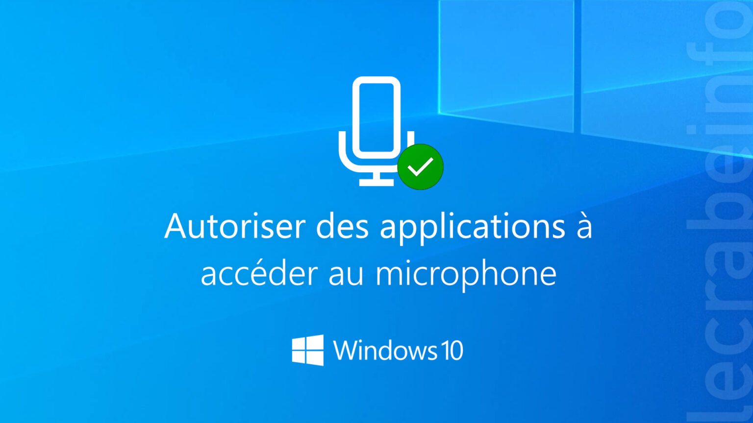 Créer une clé USB d’installation de Windows 10 – Le Crabe Info