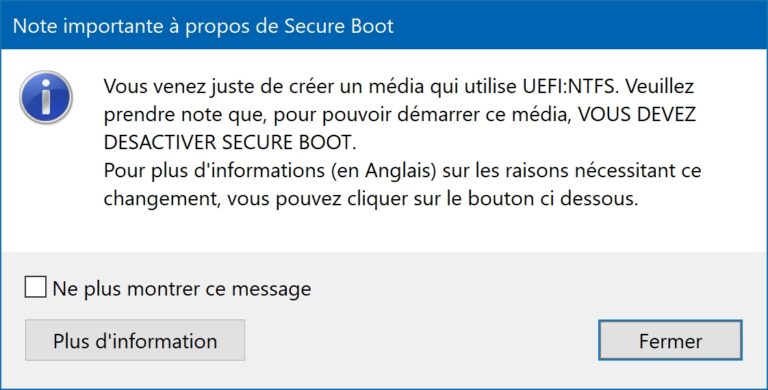 Créer une clé USB rétrocompatible de Windows 11 (CPU, TPM 2.0, Secure ...