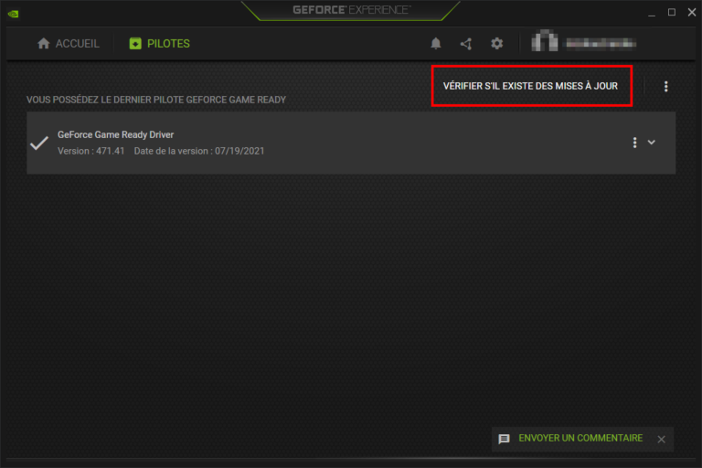 Mettre à jour le pilote de sa carte graphique NVIDIA (GeForce) Le Crabe Info