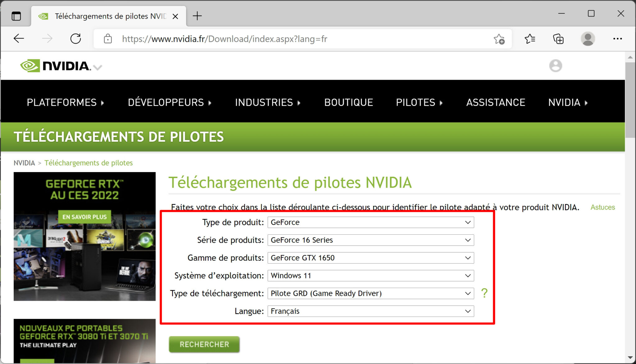 GeForce Experience « une erreur s’est produite » lors de la mise à jour du pilote NVIDIA Le
