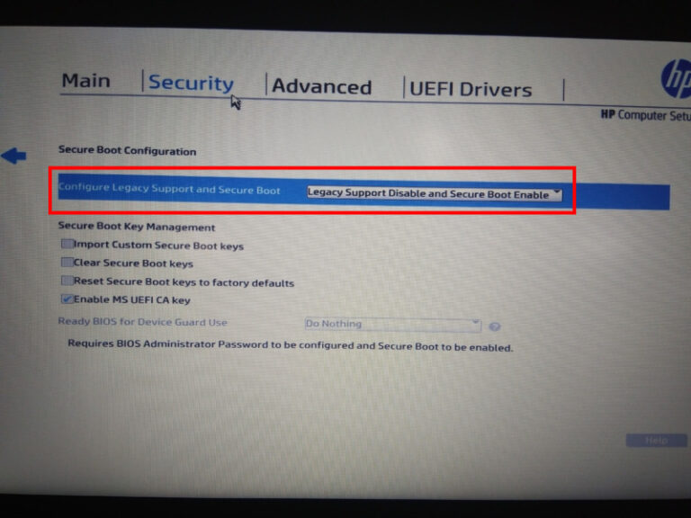 Activer le Secure Boot sur un PC UEFI Le Crabe Info