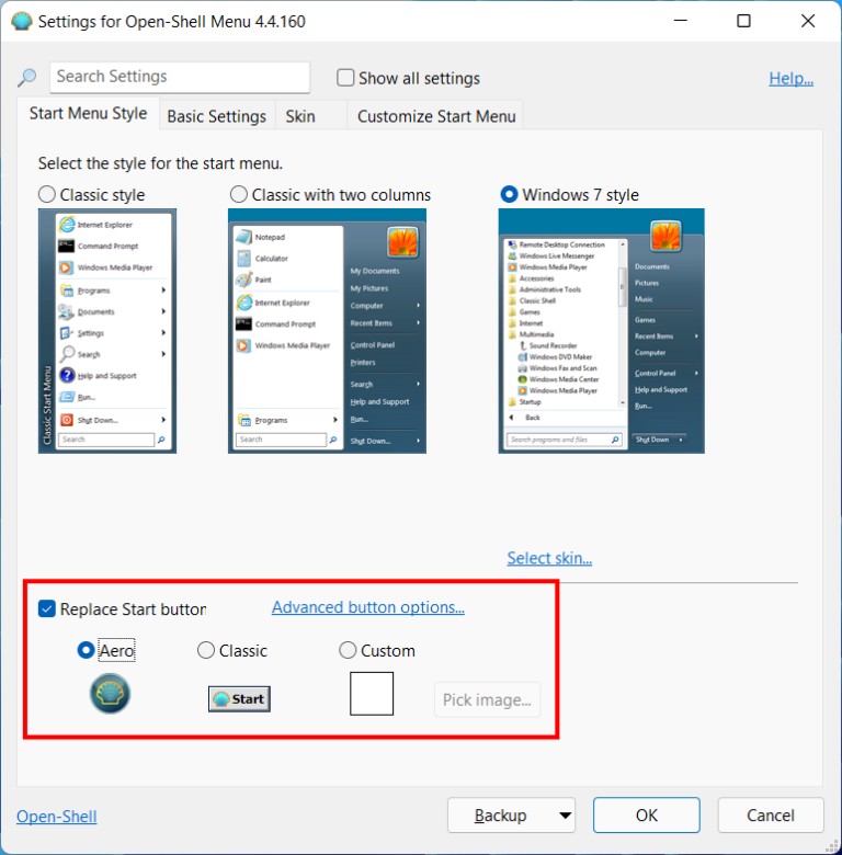 Open Shell : restaurer le menu Démarrer classique sur Windows 11 et 10 ...