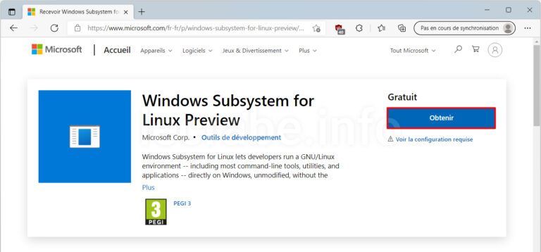 Windows 11 : installer WSL (Windows Subsystem for Linux) – Le Crabe Info
