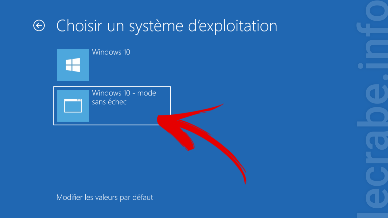 Réparer Windows 11 sans perdre ses données Le Crabe Info