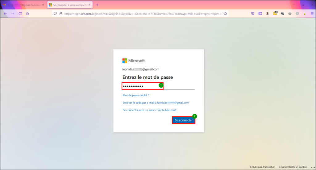 Windows 10 Contrôle parental - Connexion compte Microsoft enfant