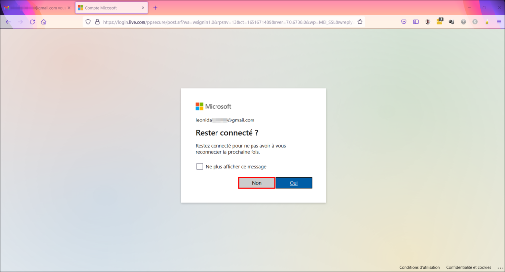Windows 10 Contrôle parental - Ne pas rester connecté