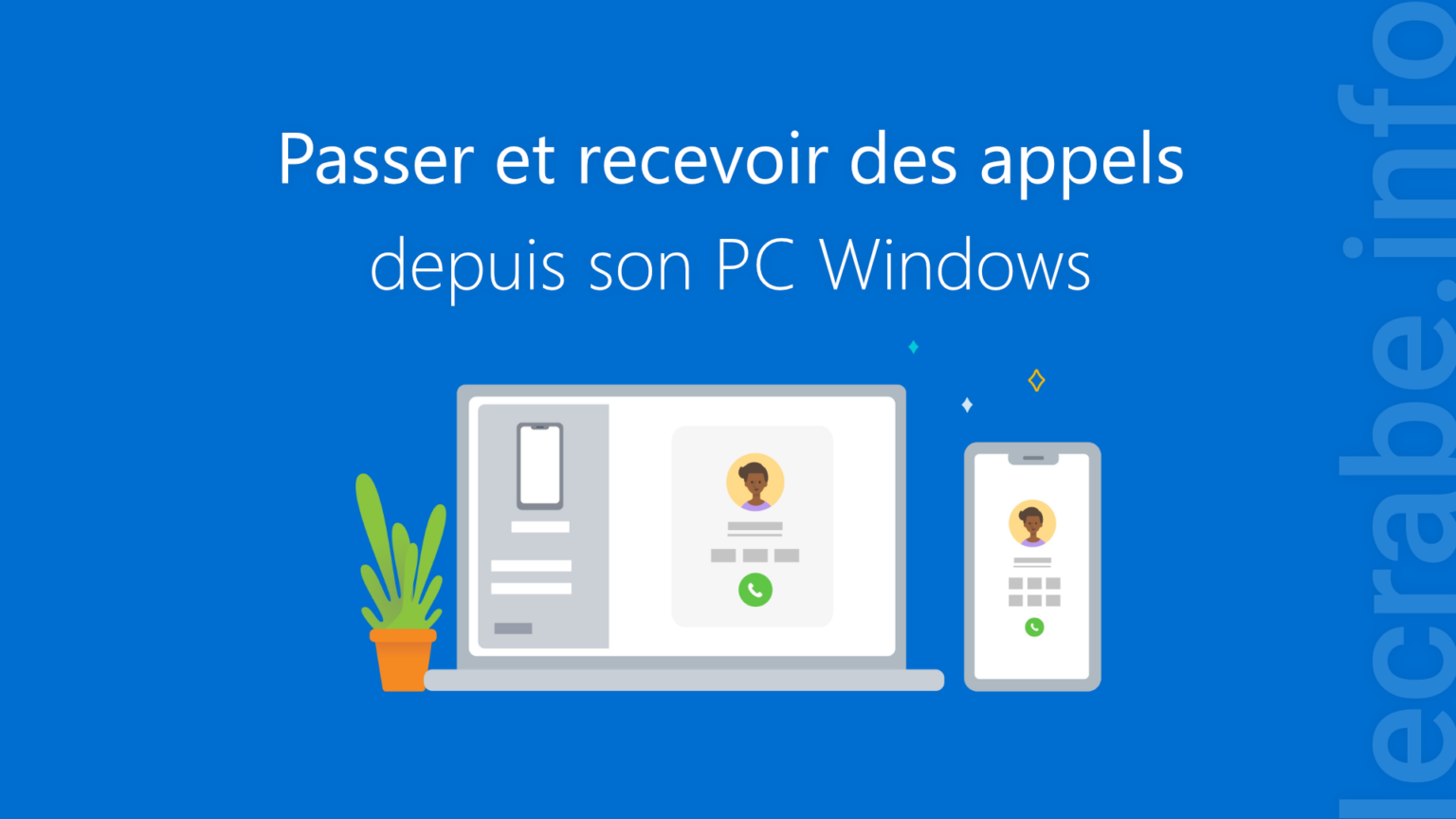 Passer et recevoir des appels téléphoniques depuis son PC Windows [11 ...