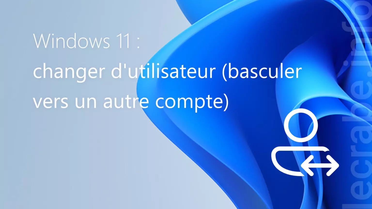 BUG BASCULER COMPTE UN AUTRE visual data 6