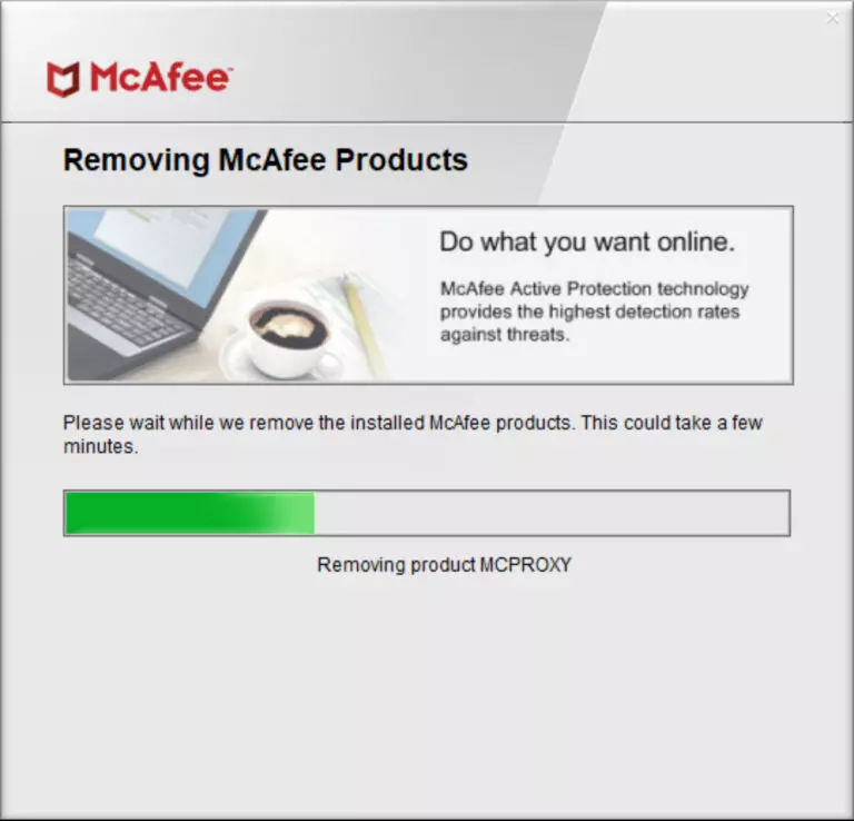 Désinstaller et supprimer (totalement) McAfee de Windows Le Crabe Info