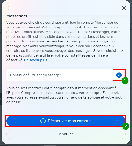 Comment supprimer Facebook et garder Messenger ? Méthode facile Le Crabe Info