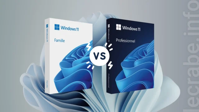 Windows 11 Famille vs Windows 11 Pro, quelles différences ?