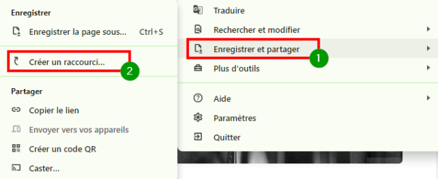 Créer un raccourci vers un site Internet sur le Bureau de Windows – Le