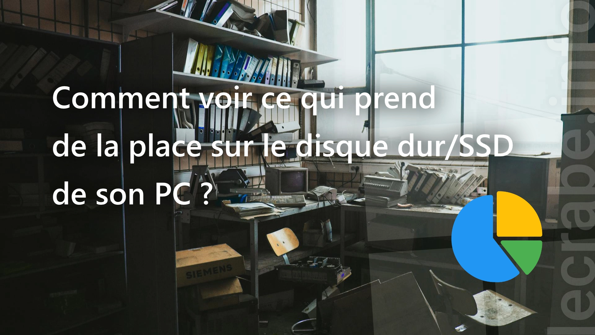 Voir ce qui prend de la place sur un disque