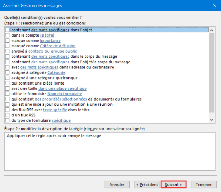 Outlook comment annuler l’envoi d’un email ? Le Crabe Info